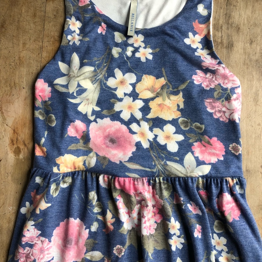 Bellamie floral maxi dress